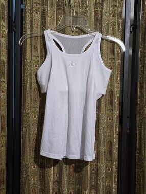 New Balance White Women’s Tank Top with Shelf Support